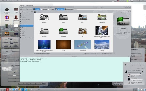 Скриншот: KDE 4.4 RC1