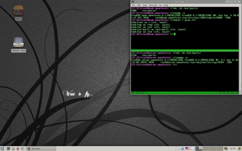 ZFS on FreeBSD desktop