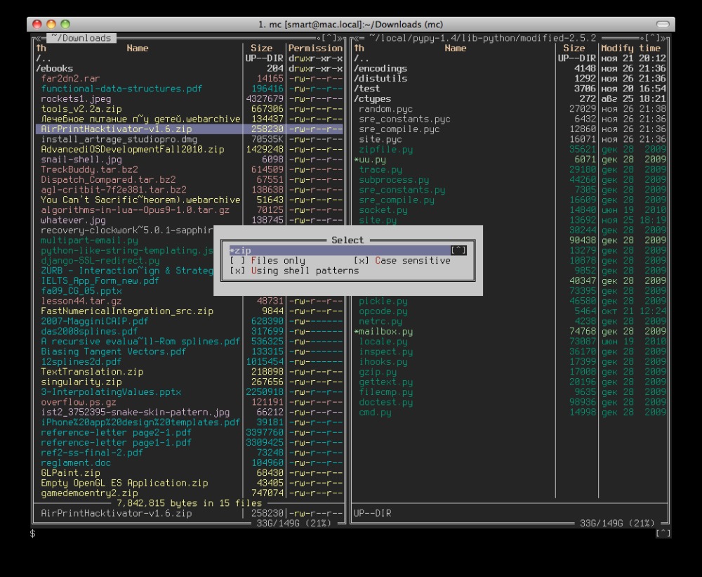 iterm2 for mac os x 10.7.5
