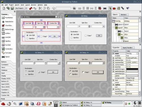 Qt designer 3.2.1