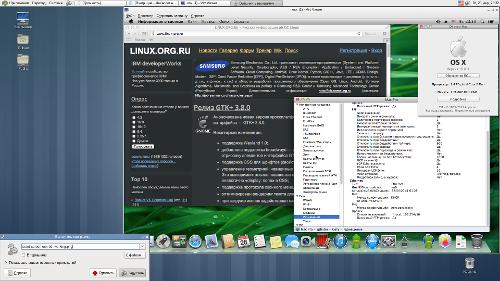 Arch Linux + OSX 10.8.3