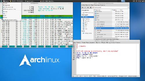 Ещё один Arch с Xfce