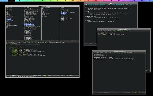 Скриншот: Emacs + Smalltalk