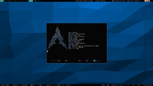 Archlinux + Awesome Desktop