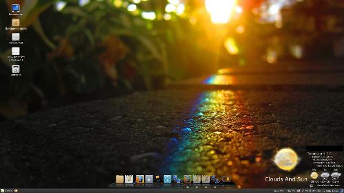 Скриншот: Linux mint 16 Cinnamon