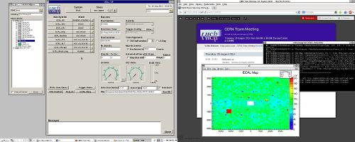 Скриншот: Управление калориметром LHCb