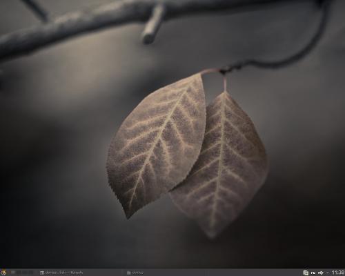 Arch. KDE. Осень.