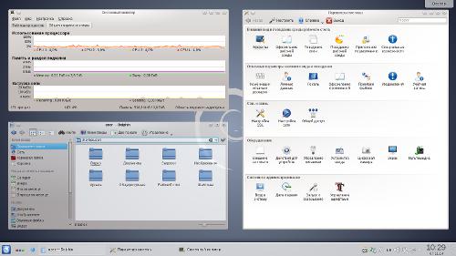 Скриншот: Debian Jessie Live (KDE) - версия от 07.11.2014