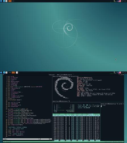 Xfce and Tmux