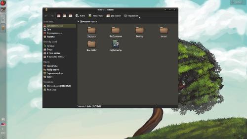 Скромный, но уютный KDE