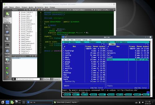 Мой рабочий Linux Funtoo/KDE5 Plasma