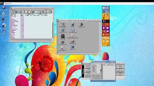 Скриншот: Icaros Desktop - открытая реализация Amiga OS