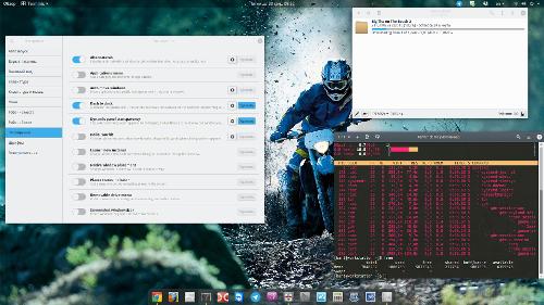 GNOME 3.20 на Arch Linux