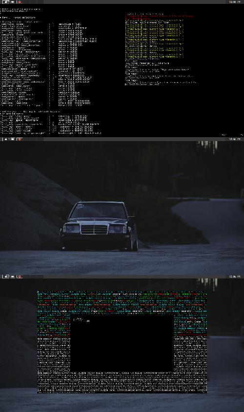 Скриншот: simple terminal