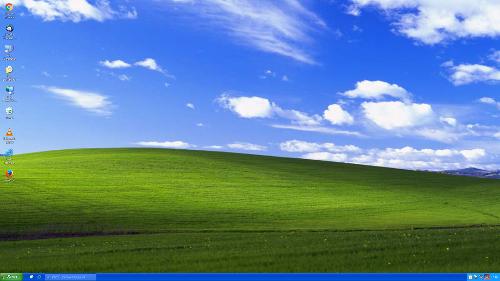 Скриншот: Закосил под Windows XP (визуальная схема Luna)