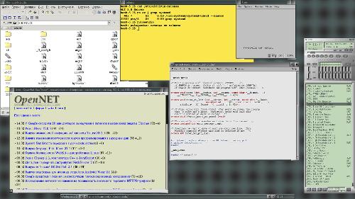 Скриншот: ALT 8.0 Server с sysvinit и без pulseaudio и тяжёлых DE