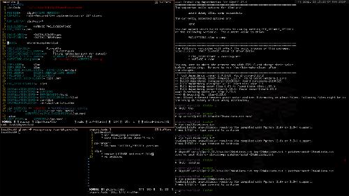 Скриншот: Будни NetBSD-раба