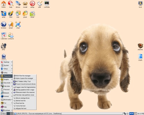 puppy linux 2.14 aka OS