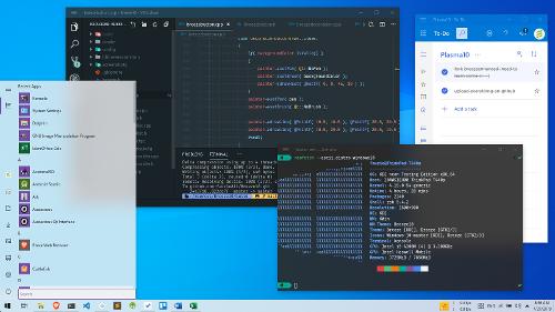 Скриншот: KDE Breeze10