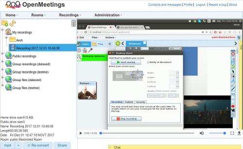 Релиз сервера web-конференций Apache OpenMeetings 6.0