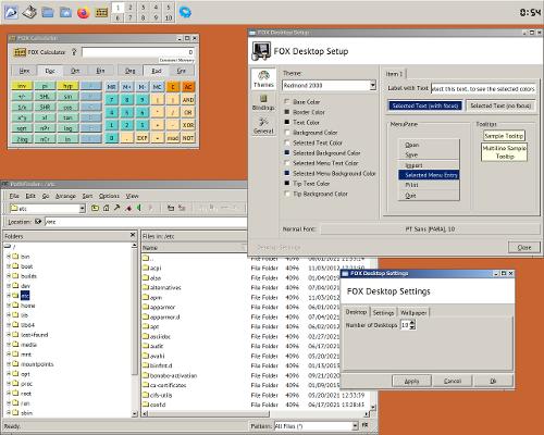 Скриншот: FOX Desktop (Ловите наркомана!)