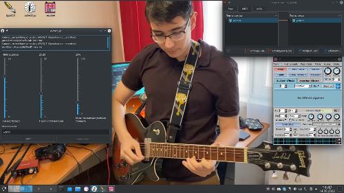 Скриншот: Преобразование звука в MIDI в реальном времени