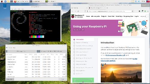 Скриншот: Debian + PIXEL Desktop = ...