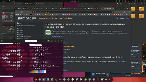 Скриншот: Ubuntu для работы и отдыха