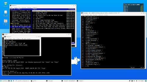 Скриншот: Slackware исполнился 31 год!