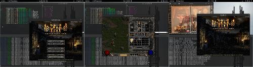 Скриншот: Нативная Diablo II в Linux