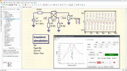 Вышел симулятор электронных схем Qucs-S 24.4.0