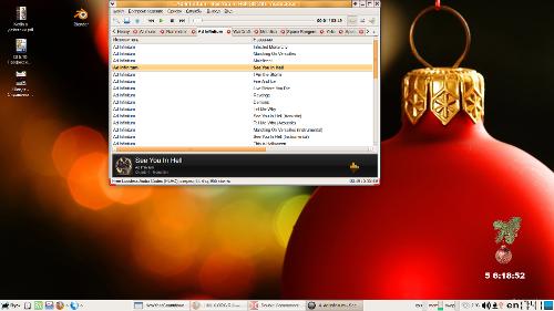 Просто предновогодний скрин XFCE