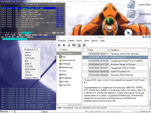 Slackware 10.1 + latest Fluxbox
