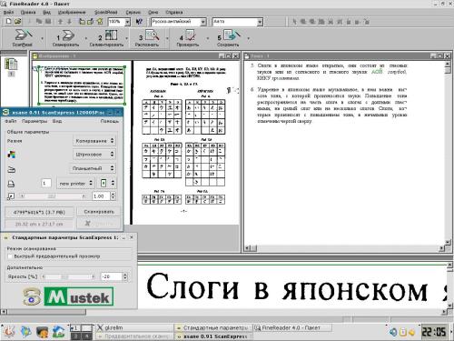 Распознавание русского текста под Linux