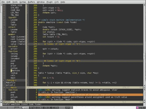vim - Vi IMproved, a programmers text editor