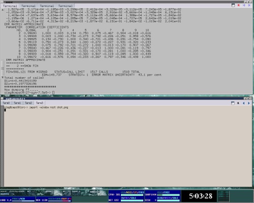 MRXVT — multi-tab X terminal emulator