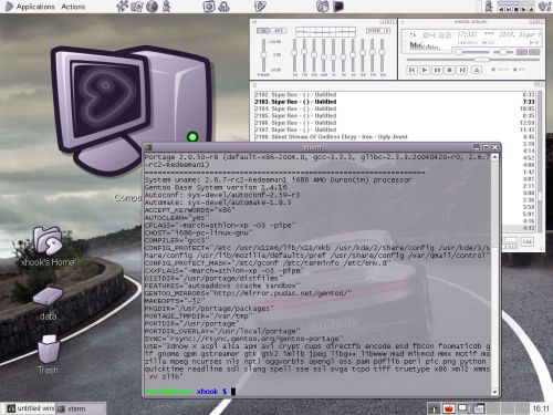 Gentoo Lila Theme!