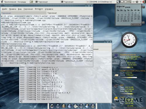 Gnome 2.6 on FreeBSD 5.2.1